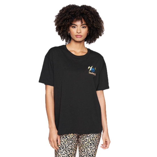 Hurley Γυναικεία κοντομάνικη μπλούζα Shroomed Boyfriend Short Sleeve T-Shirt